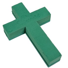 Vizes tűzőhab kereszt 30x20x4,55cm