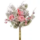 Havas rózsás köteg 35cm