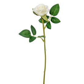 Rózsa szálas krém 26cm Rózsa szálas krém 26cm