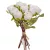 Rózsa köteg 10 virágos krém 27cm