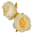 Peónia virágfej 8cm ivory 310
