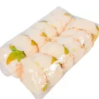 Peónia virágfej 8cm barack 925A