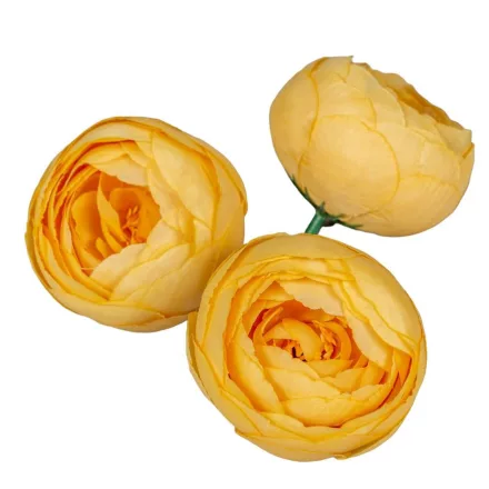 Boglárka virágfej D6cm 200 24db/csom