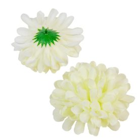 Krizantém virágfej krém D11cm 36db/# Krizantém virágfej krém D11cm 36db/#