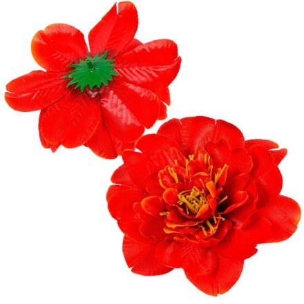 Dália virágfej szatén 403 D14cm 72db/#