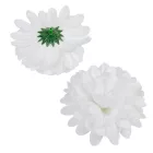 Krizantém virágfej fehér D10cm 36db/#