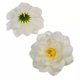   Tavirózsa virágfej 11cm krém 5 darabos csomagban rendelhető (darab ár!)