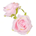 Rózsa virágfej 6cm rózsaszín 6 darabos csomagban rendelhető (darab ár!)