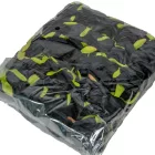 Rózsa virágfej 6cm fekete 6 darabos csomagban rendelhető (darab ár!)