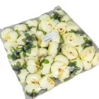 Boglárka virágfej D4,5cm vanilia 216 60db/csom