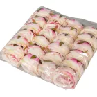 Rózsa virágfej 7cm krém, pink