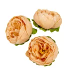 Boglárka virágfej 6cm narancs 8 darabos csomagban rendelhető (darab ár!)