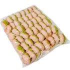 Boglárka virágfej 6cm barack 8 darabos csomagban rendelhető (darab ár!)