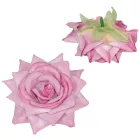 Rózsa virágfej 8cm lila