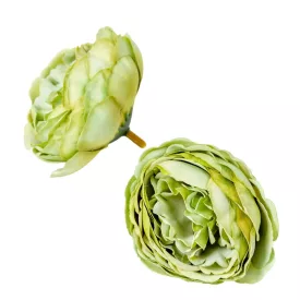   Boglárka virágfej 5,5cm zöld 4 darabos csomagban rendelhető (darab ár!)