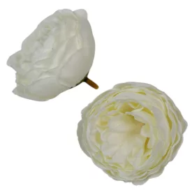   Boglárka virágfej 5,5cm fehér 4 darabos csomagban rendelhető (darab ár!)