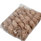 Boglárka virágfej 5,5cm barna 4 darabos csomagban rendelhető (darab ár!)