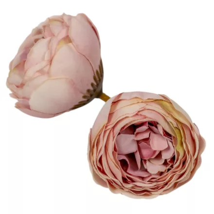 Boglárka virágfej 5,5cm cirmos rózsaszín 4 darabos csomagban rendelhető (darab ár!)