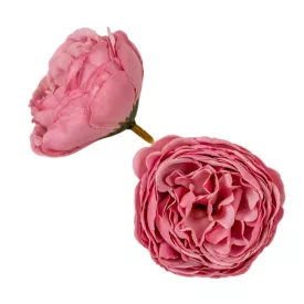   Boglárka virágfej 5,5cm sötétrózsaszín 4 darabos csomagban rendelhető (darab ár!)