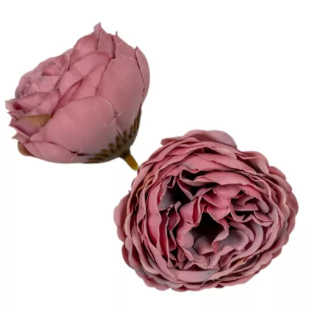 Boglárka virágfej 5,5cm mályva 4 darabos csomagban rendelhető (darab ár!)