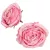 Rózsa virágfej D8cm rózsaszín R5 24db/csom