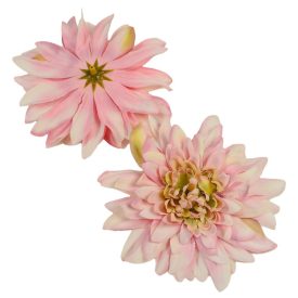 Dália virágfej D11cm világos rózsa D4 24db/csom Dália virágfej D11cm világos rózsa D4 24db/csom