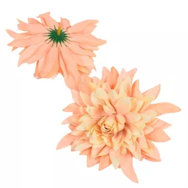 Dália virágfej D13cm rózsa mix 615 24db/csom