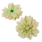 Dália virágfej 14cm zöld 3 darabos csomagban rendelhető (darab ár!)