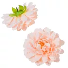 Dália virágfej salmon 7,5cm 4 darabos csomagban rendelhető (darab ár!)