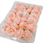 Dália virágfej salmon 7,5cm 4 darabos csomagban rendelhető (darab ár!)