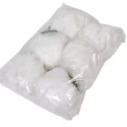 Krizantém virágfej fehér 13cm