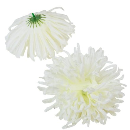 Krizantém virágfej krém 15cm