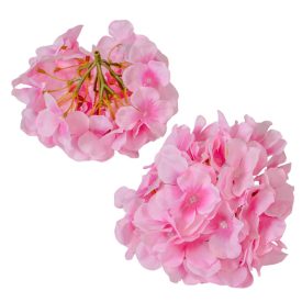 Hortenzia virágfej D15cm sötét rózsaszín 12db/csom Hortenzia virágfej D15cm sötét rózsaszín 12db/csom