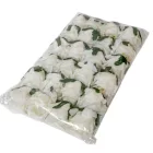 Rózsa virágfej 7cm fehér 6 darabos csomagban rendelhető (darab ár!)