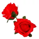 Rózsa virágfej 7cm piros 6 darabos csomagban rendelhető (darab ár!)