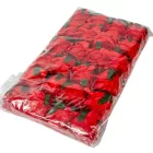 Rózsa virágfej 7cm piros 6 darabos csomagban rendelhető (darab ár!)