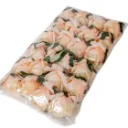 Rózsa virágfej 7cm barack 6 darabos csomagban rendelhető (darab ár!)