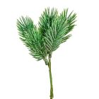 Fenyő pick hamvas zöld 6 ágú 15cm