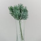 Fenyő pick hamvas zöld 6 ágú 15cm