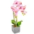 Orchidea cserepes gumi rózsaszín 55cm
