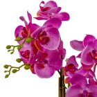 Orchidea cserepes gumi 4 ágú lila 50cm