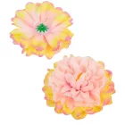 Dália virágfej D10cm rózsaszín 12db/csom