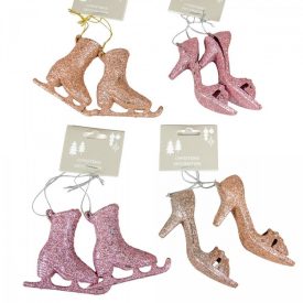 Akasztós kori, magassarkú glitteres 7cm 2db-os csomag Akasztós kori, magassarkú glitteres 7cm 2db-os csomag