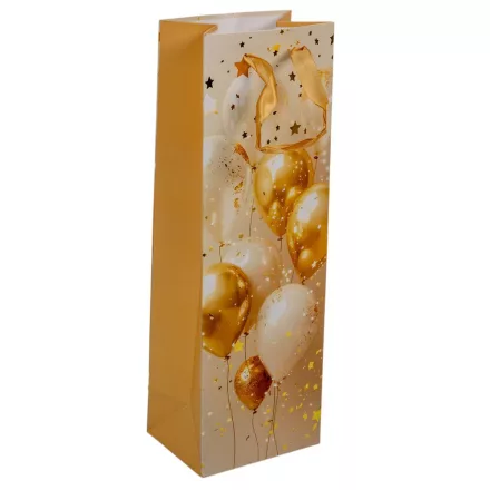 Italos tasak lufi mintával arany 12x36cm