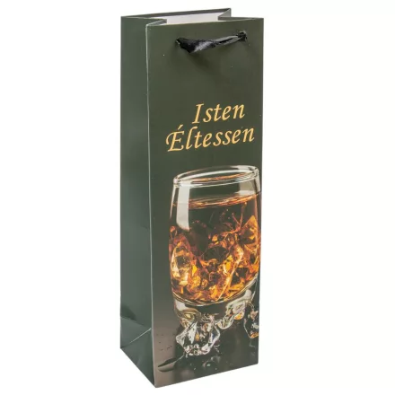 Ajándéktasak boros isten éltessen 12x36cm
