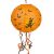 Halloween papír lampion 30cm
