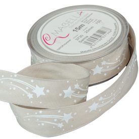 Textil szalag SAMIA szürke 25mmx15m Textil szalag SAMIA szürke 25mmx15m