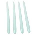 Lakkozott szálas gyertya 240x22mm vizkék 10db/csom (db ár)