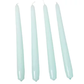   Lakkozott szálas gyertya 240x22mm vizkék 10db/csom (db ár)