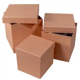 Papír doboz mistyc puder 16-14-12cm 2db-os